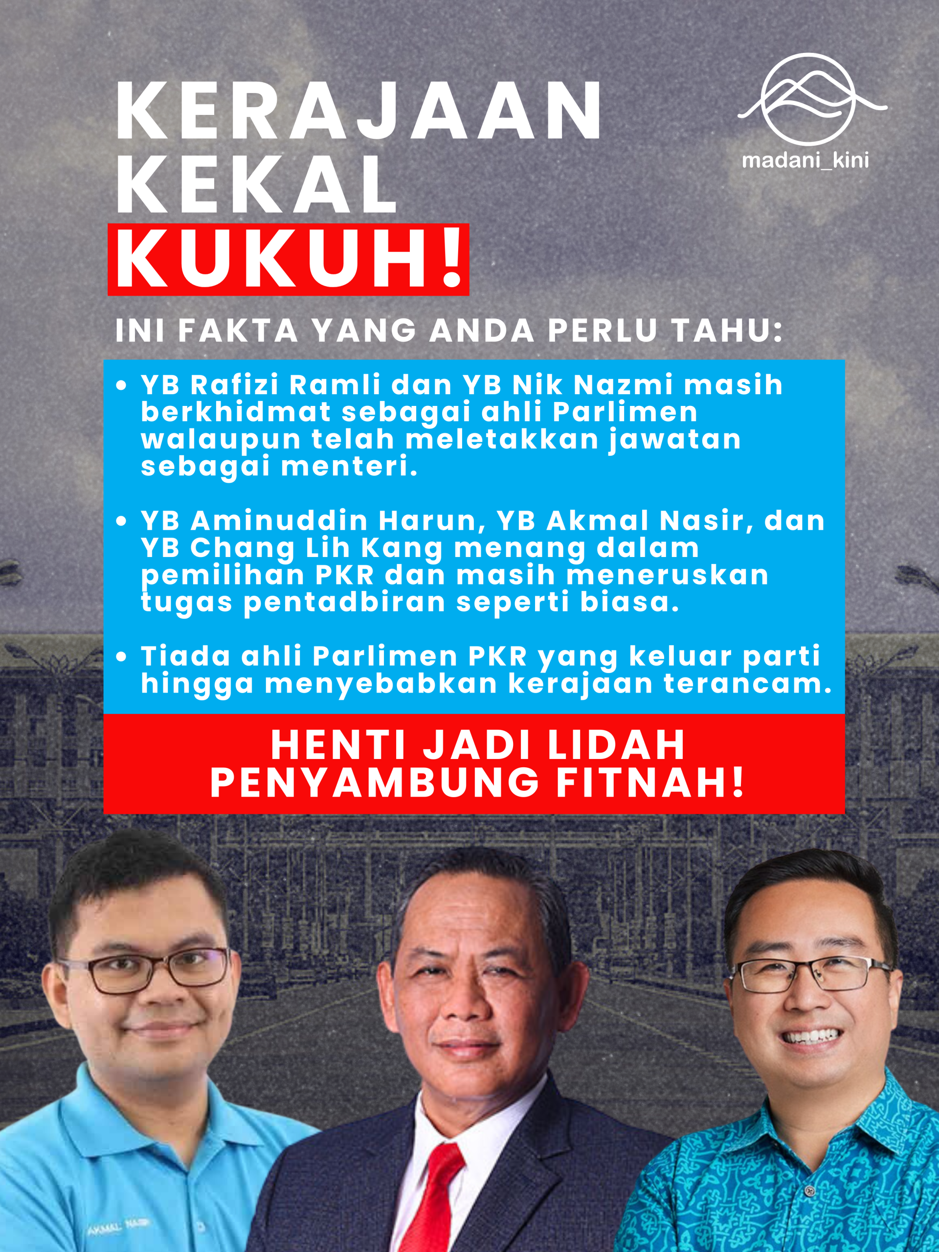 Kerajaan Madani Kekal Kukuh Walaupun Dua Menteri Meletak Jawatan