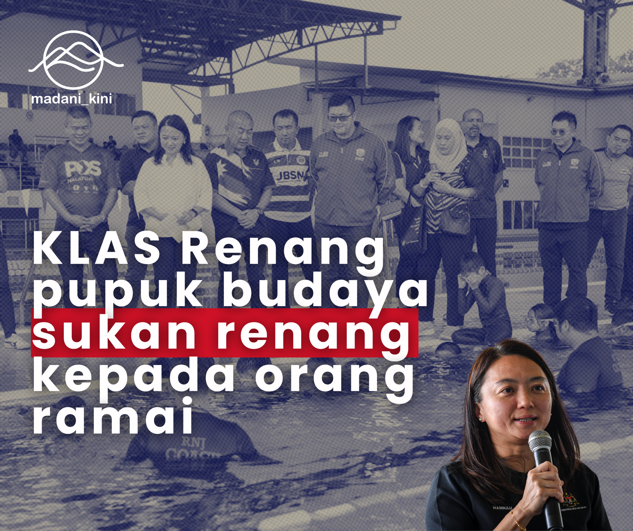 KLAS Renang pupuk budaya sukan renang kepada orang ramai