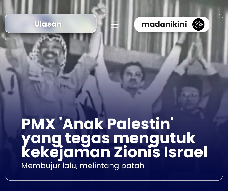PMX ‘Anak Palestin’ yang tegas mengutuk kekejaman Zionis Israel