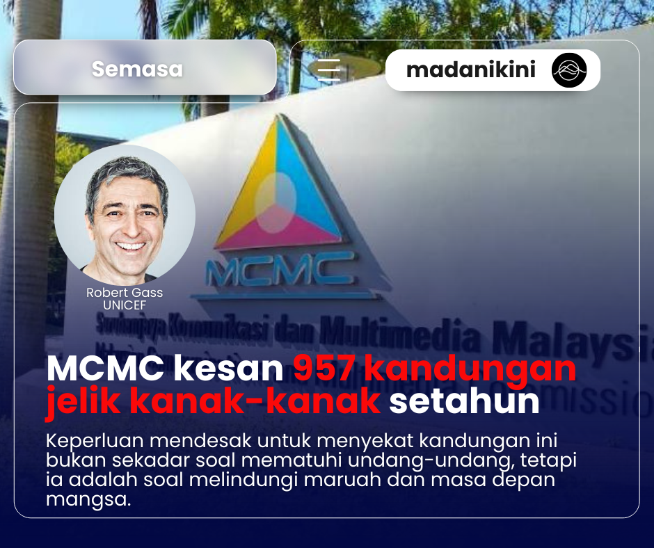 MCMC kesan 957 kandungan jelik kanak-kanak setahun