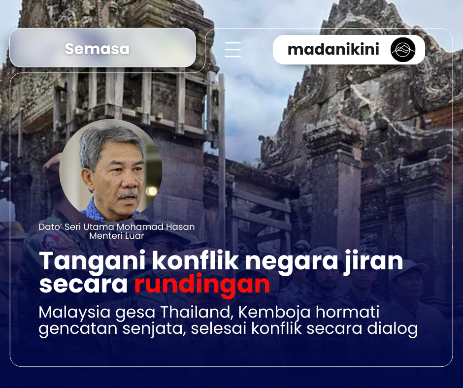 Tangani konflik negara jiran secara rundingan